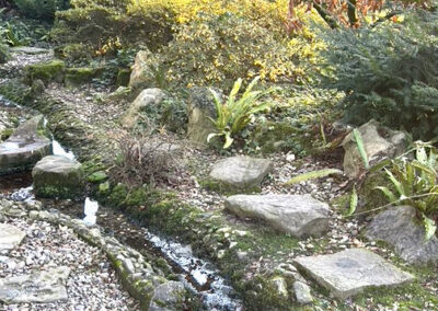 Wasserlauf im Japanischen Garten